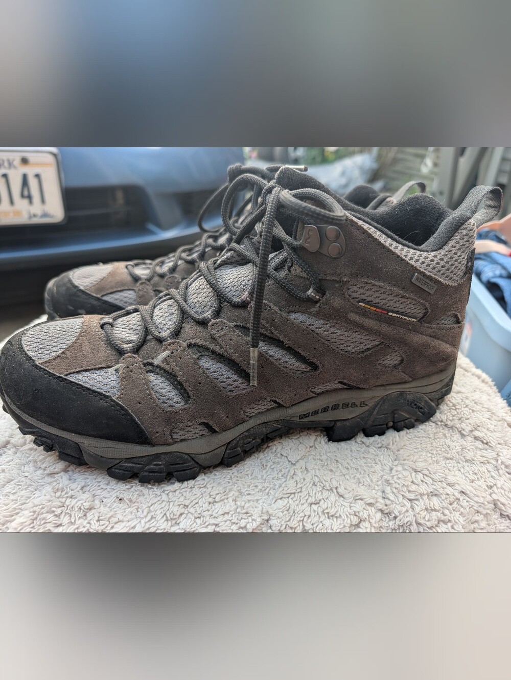 Men's Merrell Hiking Trail Lace Up Boots Size 11